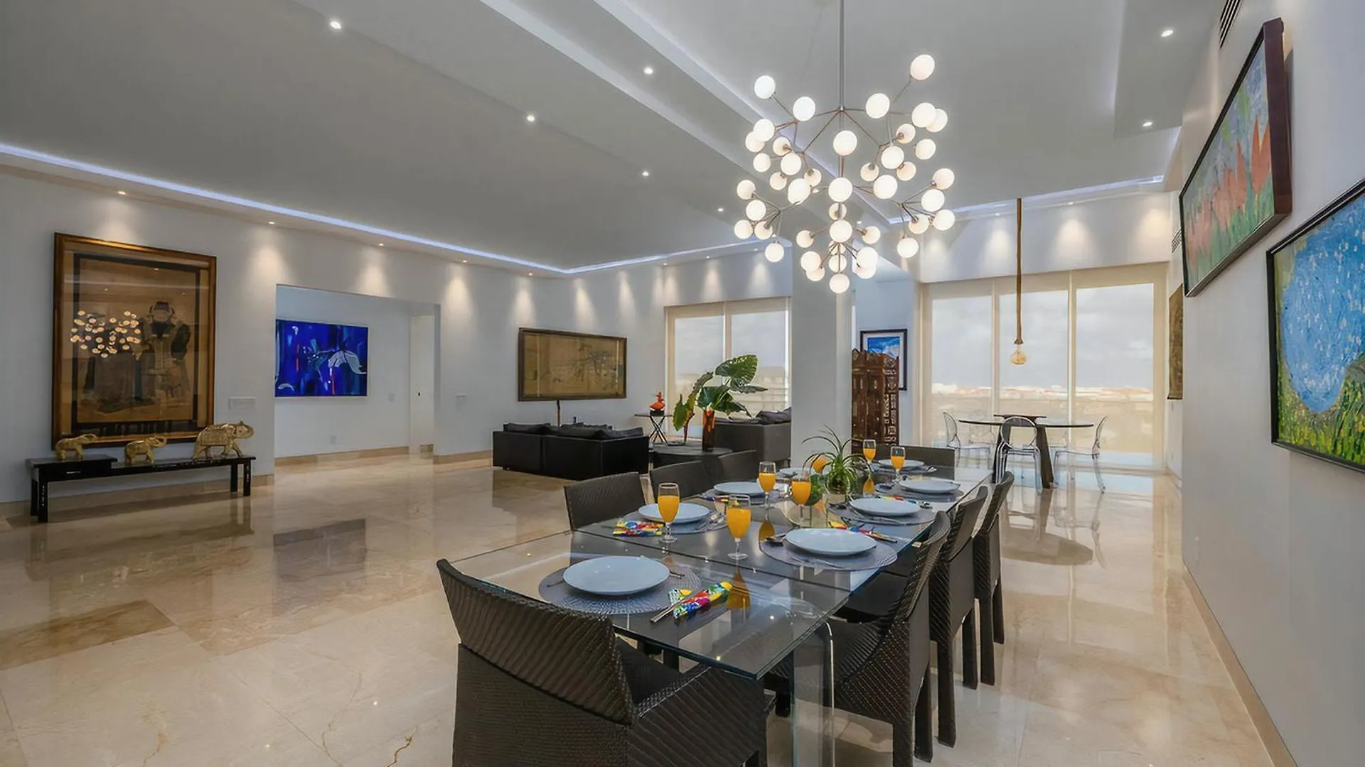 5Bph-Coral15 - Oceanfront Exclusive Penthouse With Stunning Views And Private Pool Home-Theater Included, オラニエスタッド アパート