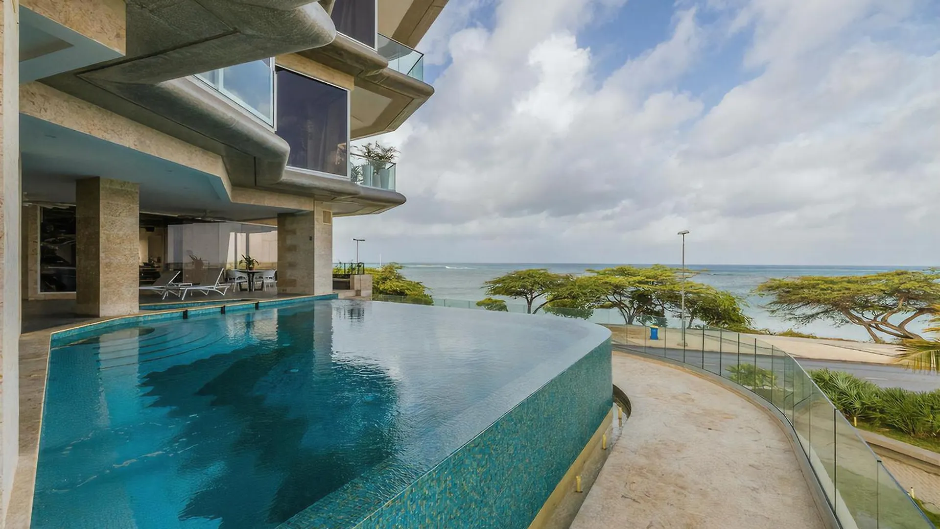 5Bph-Coral15 - Oceanfront Exclusive Penthouse With Stunning Views And Private Pool Home-Theater Included, Oranjestad 0*,  Aruba