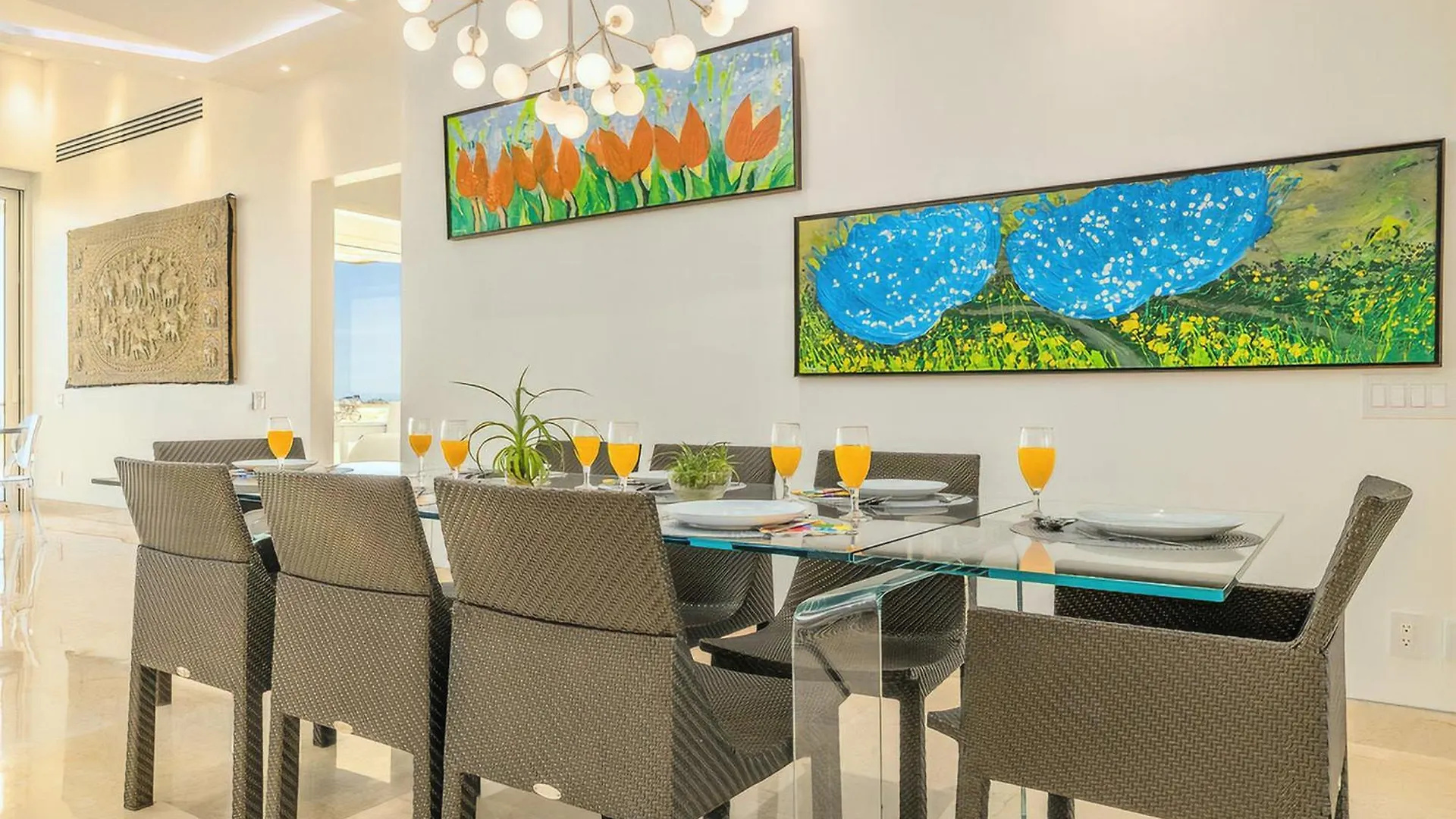5Bph-Coral15 - Oceanfront Exclusive Penthouse With Stunning Views And Private Pool Home-Theater Included, Oranjestad 0*,