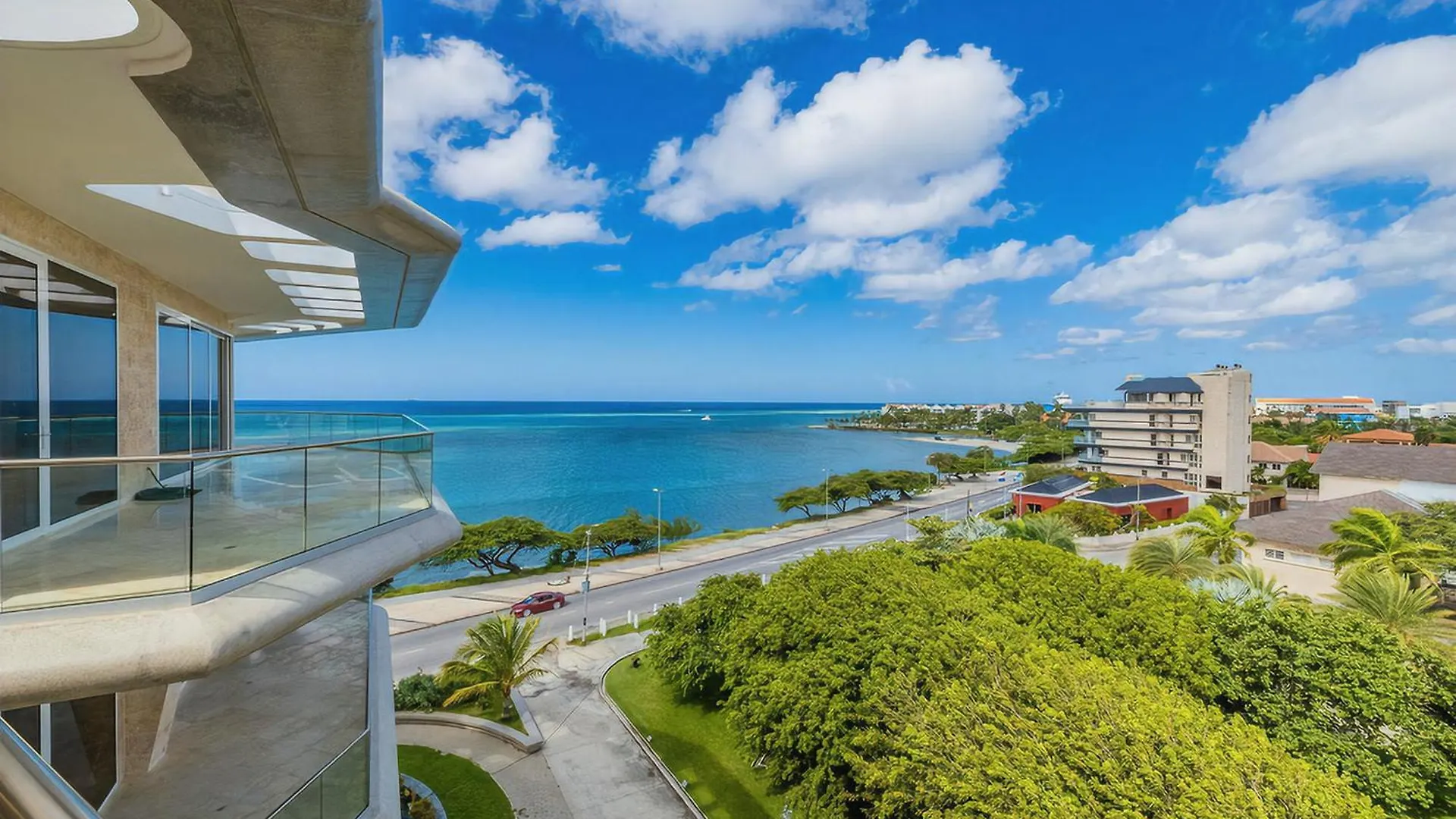 5Bph-Coral15 - Oceanfront Exclusive Penthouse With Stunning Views And Private Pool Home-Theater Included, Oranjestad 0*,